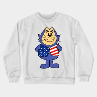 Benny the Ball - Patriotic USA Crewneck Sweatshirt